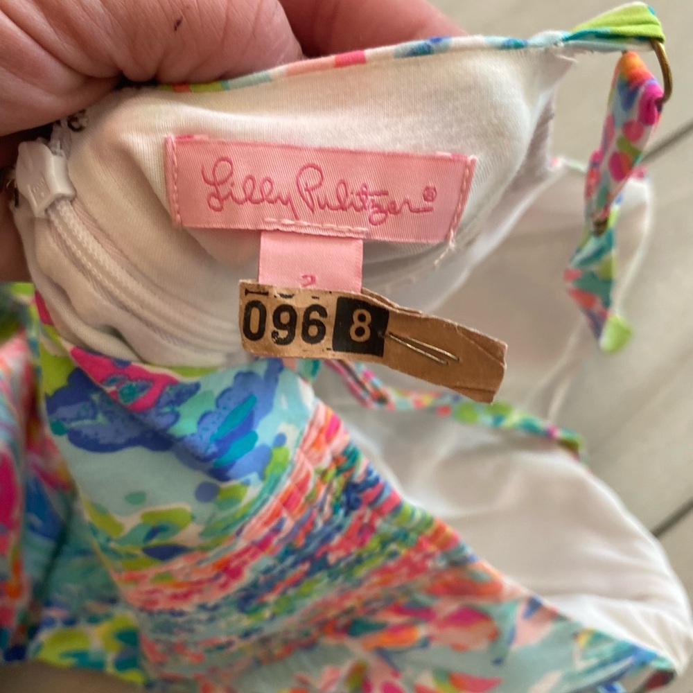 Lilly Pulitzer Morgana Catch The Wave Dress Size 2 View 4